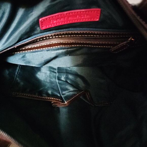 Tommy Hilfiger Brown and Black Patterned Purse - Picture 3 of 5